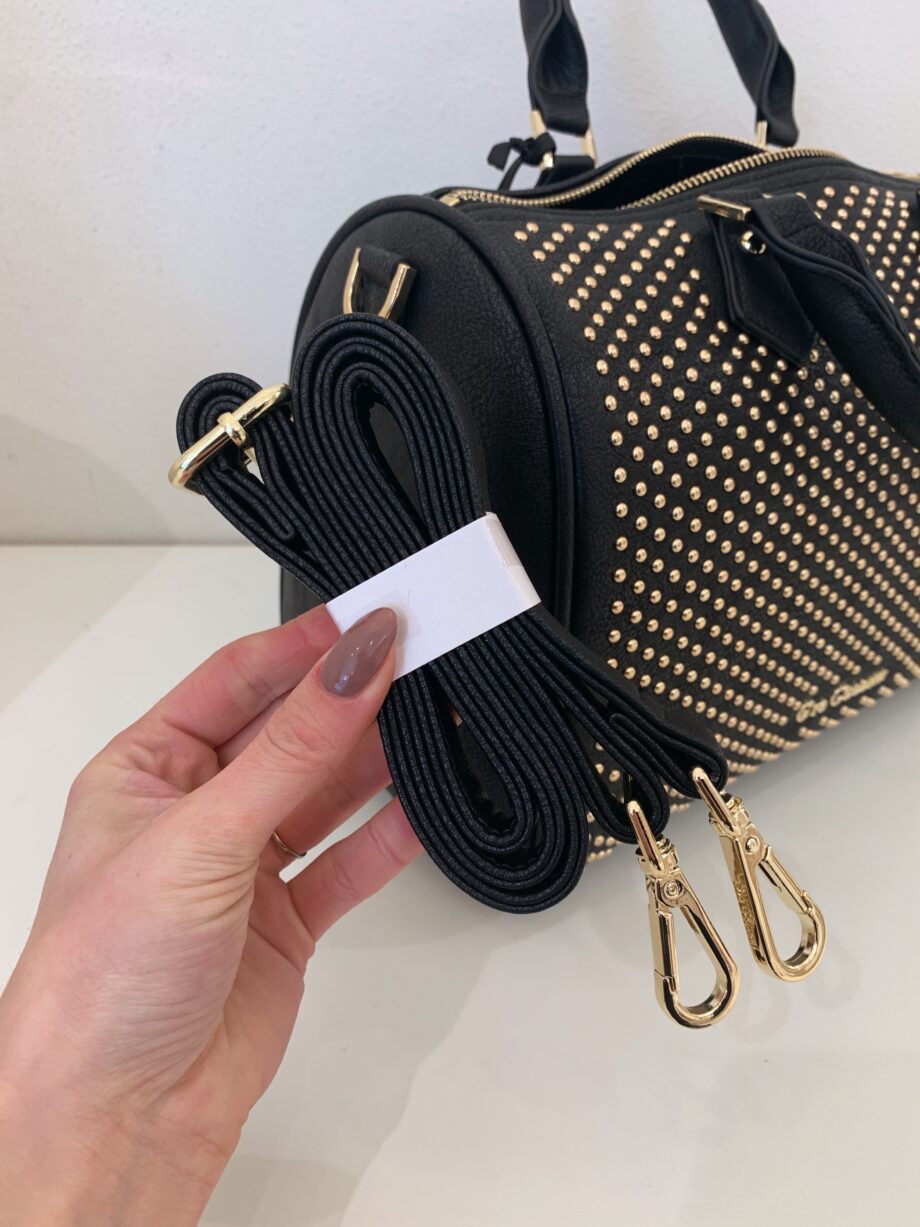 Shop Online Bauletto nina micro borchie nero Gio Cellini