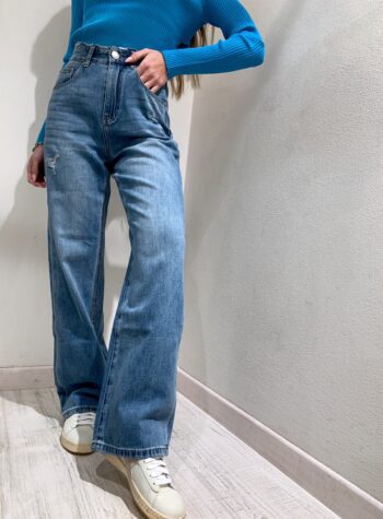Shop Online Jeans chiaro dritto e morbido Suncoo