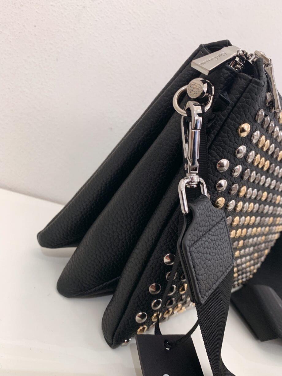 Shop Online Borsa Zoe all studs nera Gio Cellini