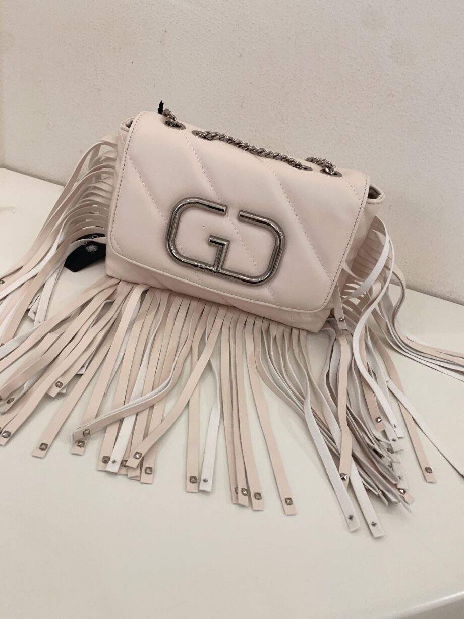 Shop Online Mini bag Leyla frange panna Gio Cellini