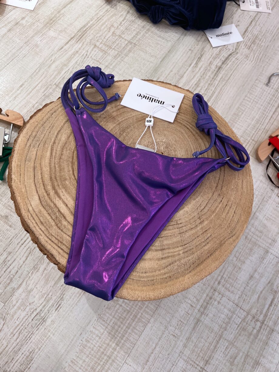 Shop Online Bikini slip Emma rainbow laminato viola Matinée