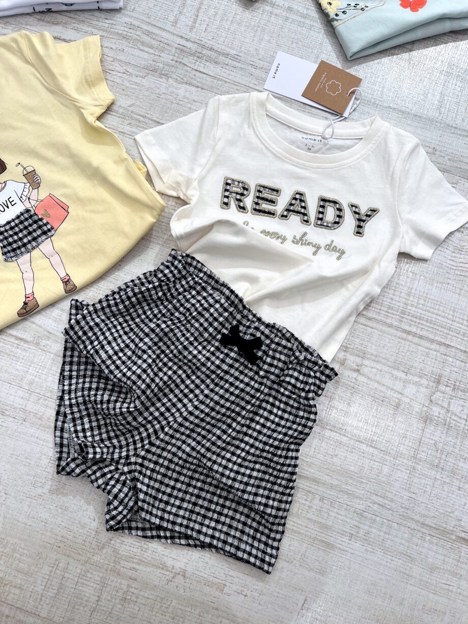 Shop Online T-shirt bianca "ready" Name It