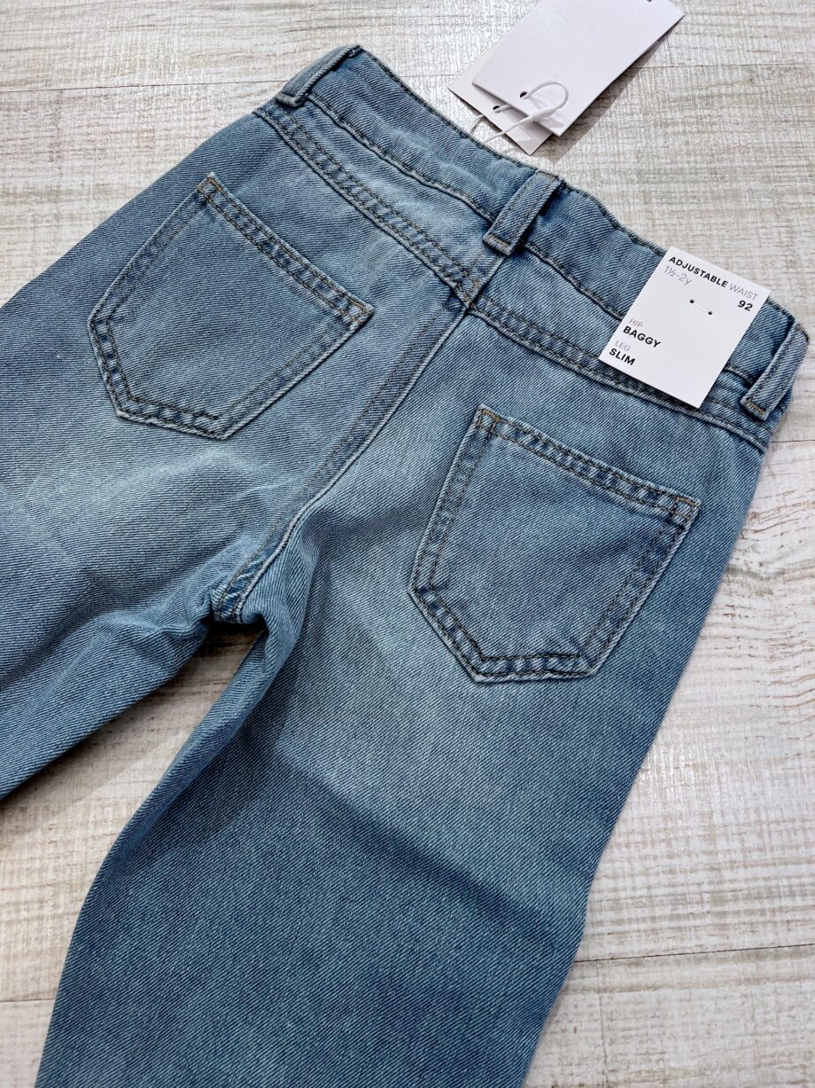 Shop Online Jeans dritto con ricamo fiori Name It
