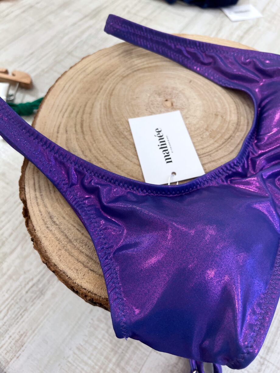 Shop Online Bikini slip Emma rainbow laminato viola Matinée