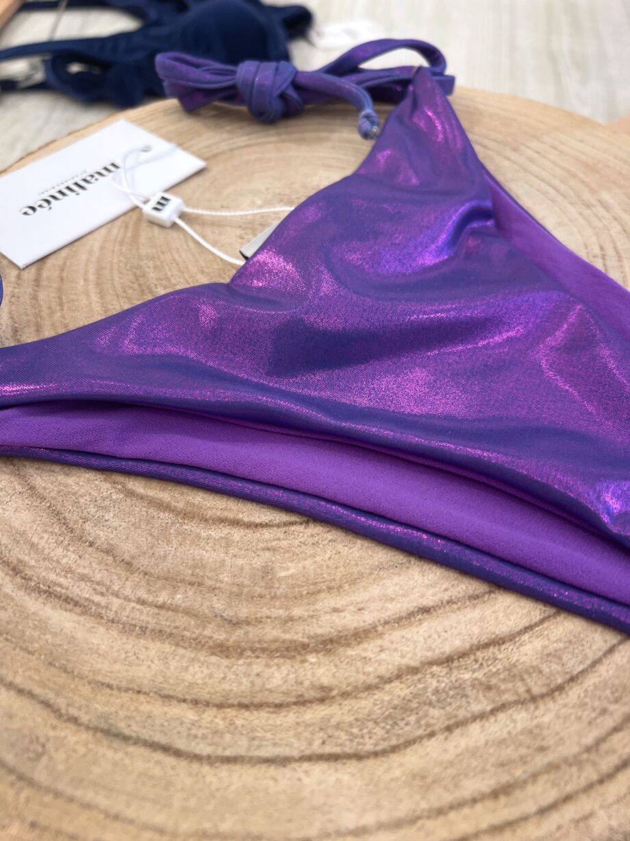 Shop Online Bikini slip Emma rainbow laminato viola Matinée