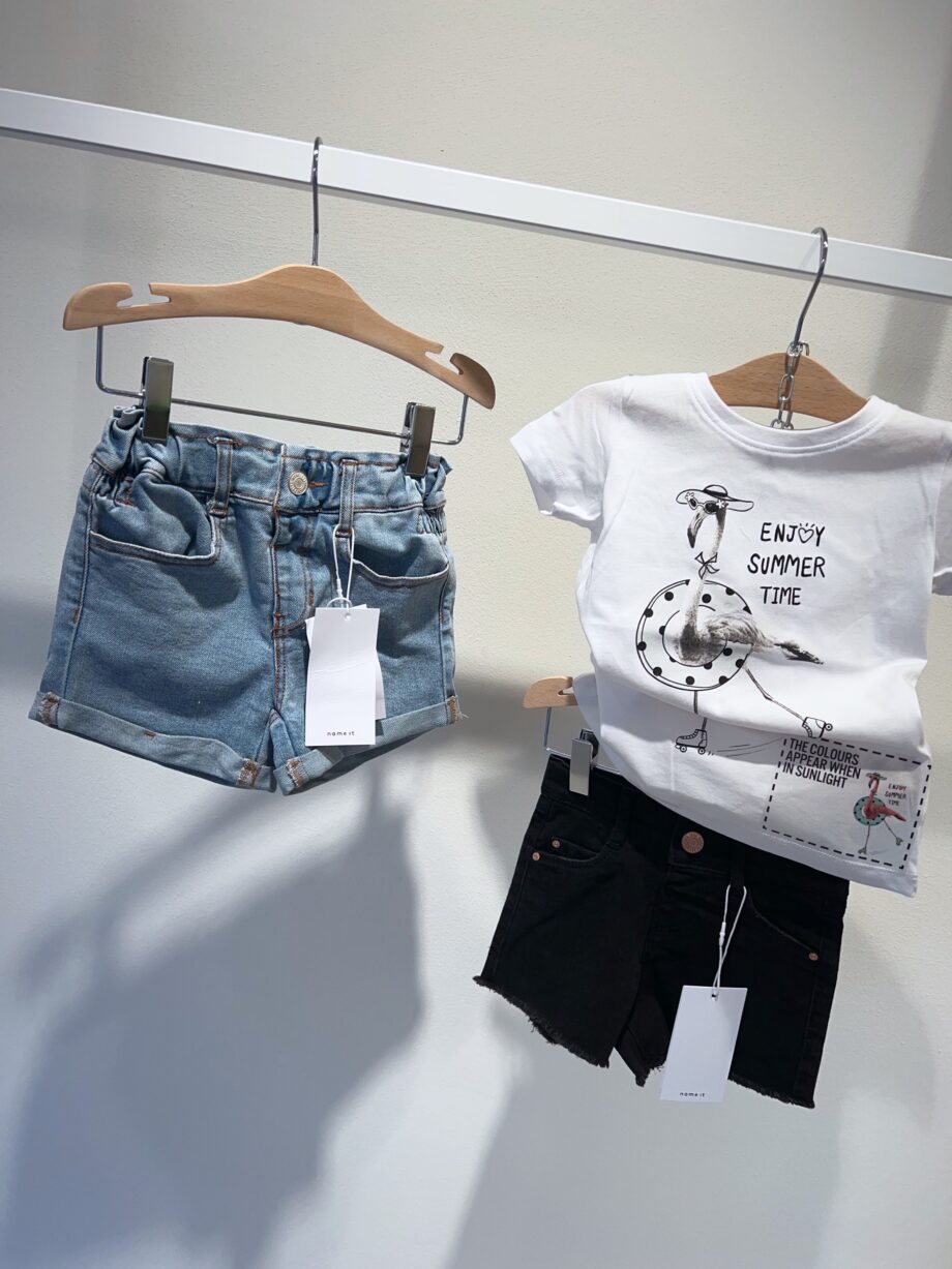 Shop Online Short in jeans con rovescia Name It