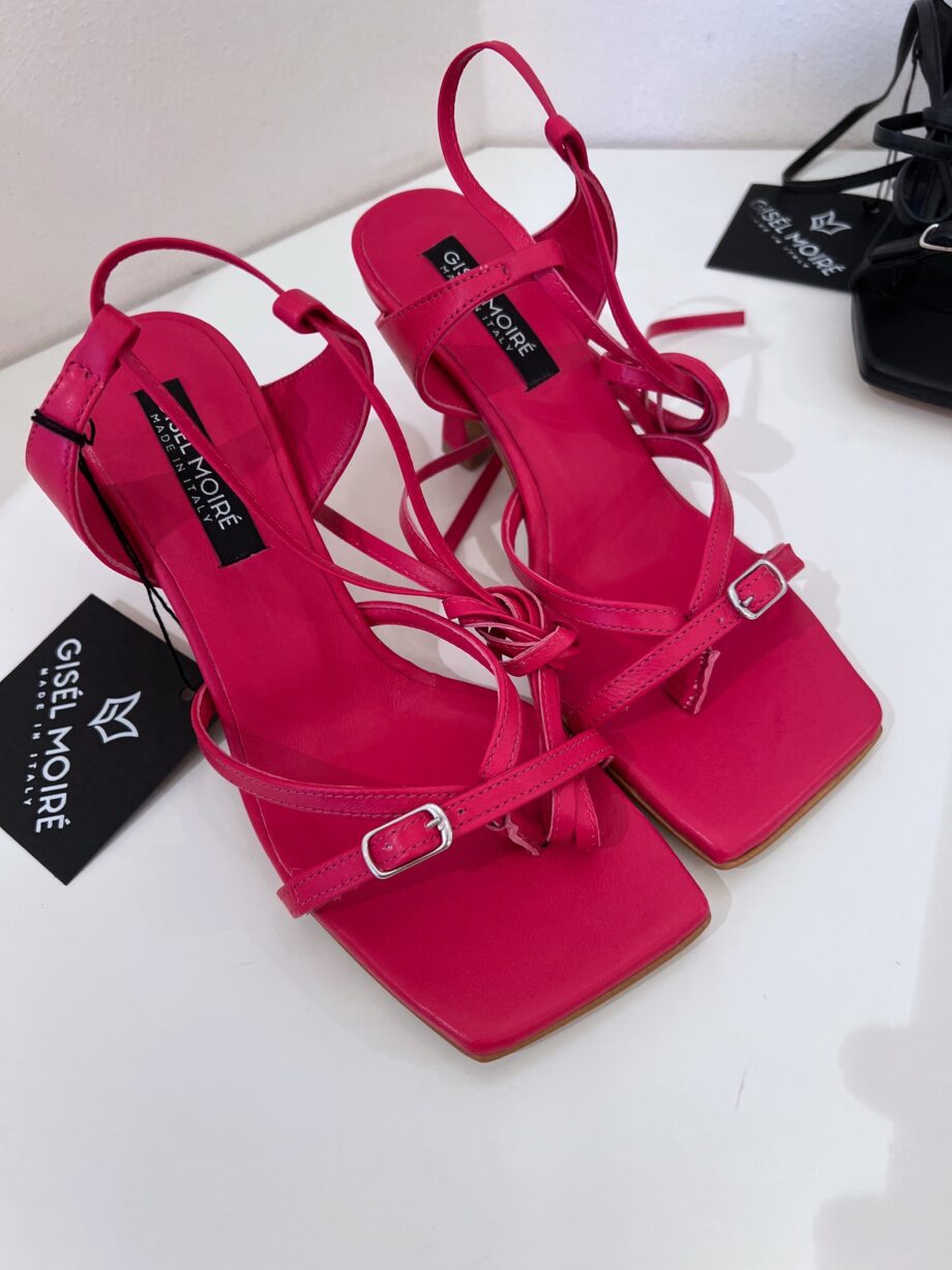 Shop Online Sandalo Bangkok fucsia Gisél Moiré