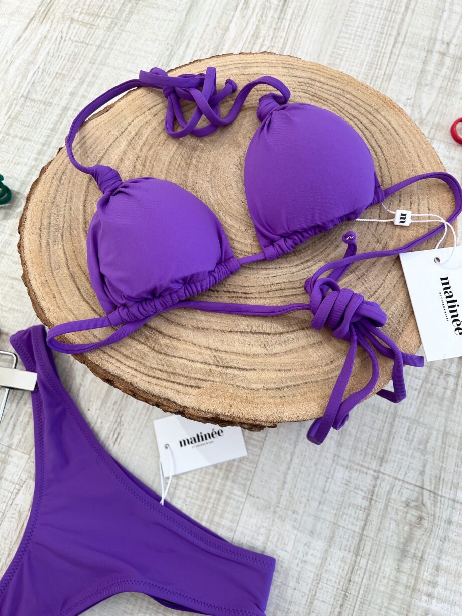 Shop Online Bikini slip Emma rainbow laminato viola Matinée