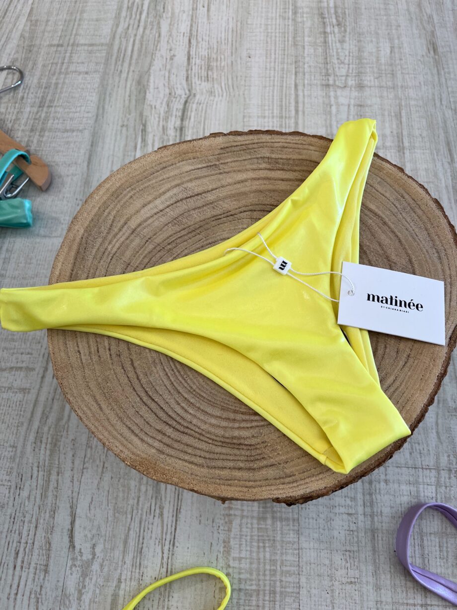 Shop Online Bikini Chiara giallo fluo laminato Matinée