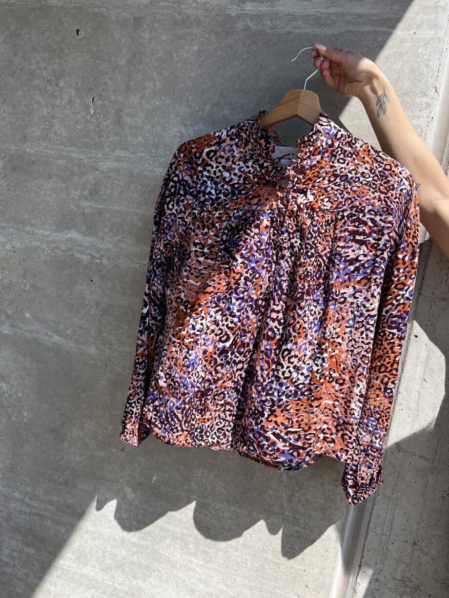 Shop Online Camicia maculata multicolore Suncoo