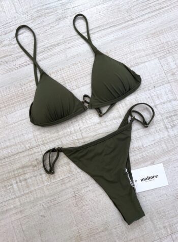 Bikini Ambre verde militare Matinée