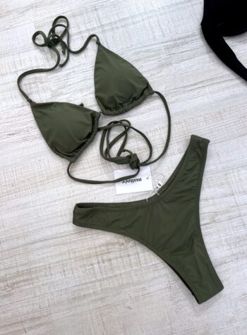 Shop Online Bikini Monique verde militare Matinée