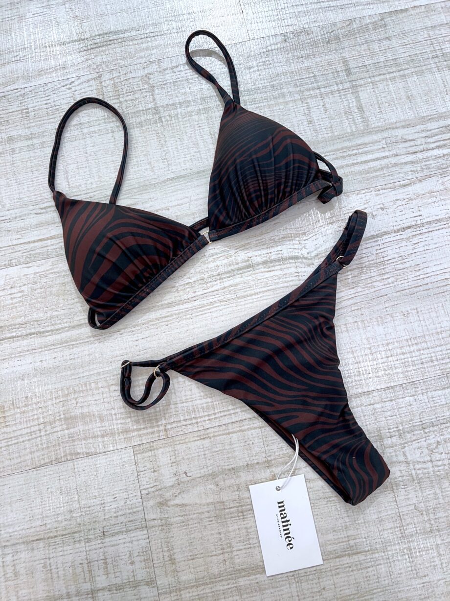 Shop Online Bikini Ambre nero zebrato Matinée