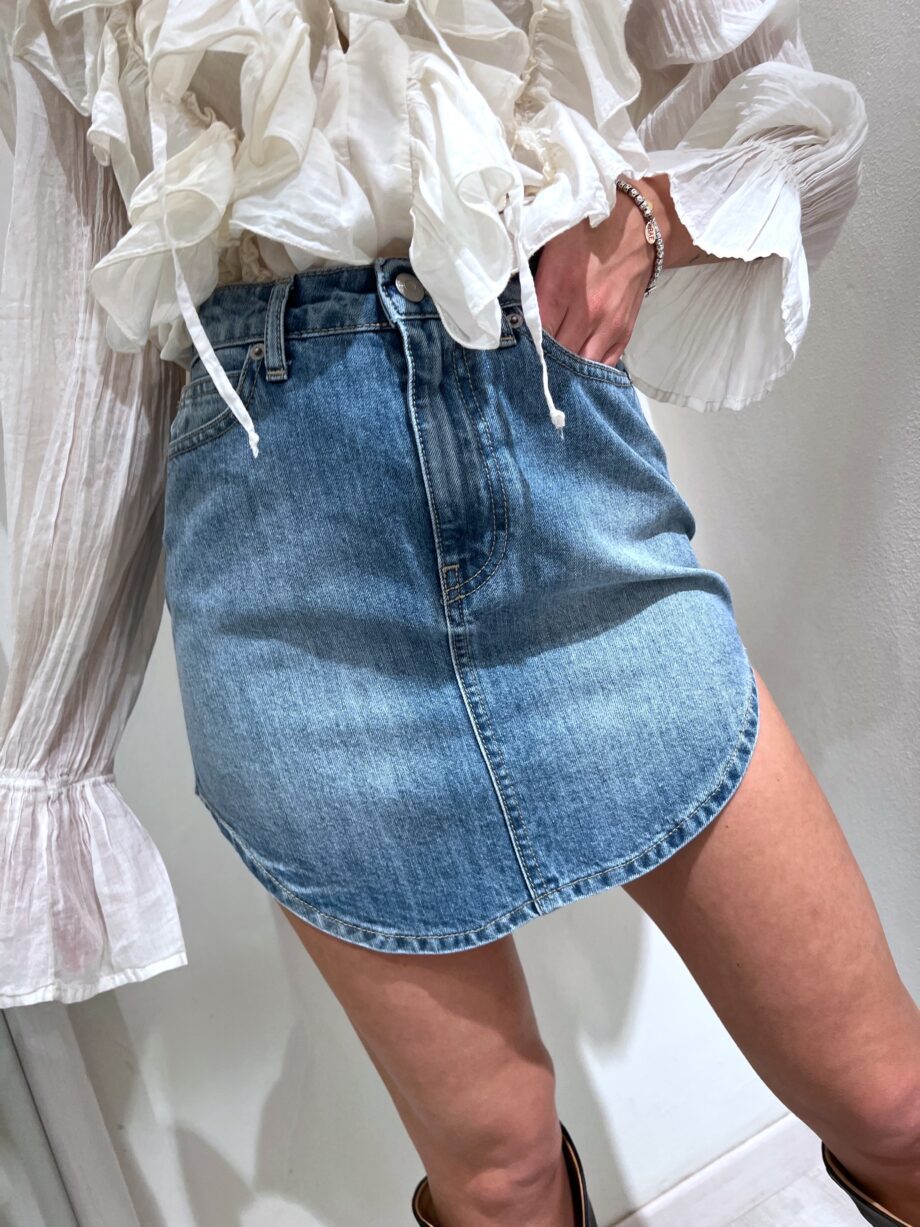 Shop Online Minigonna in jeans stondata Have One