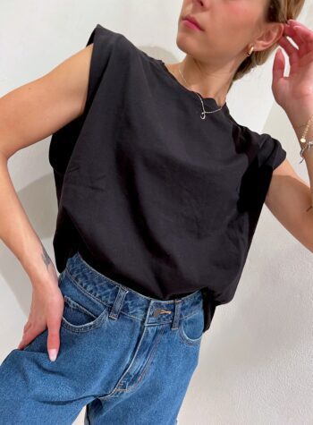 Shop Online T-shirt bianca smanicata Vero Moda