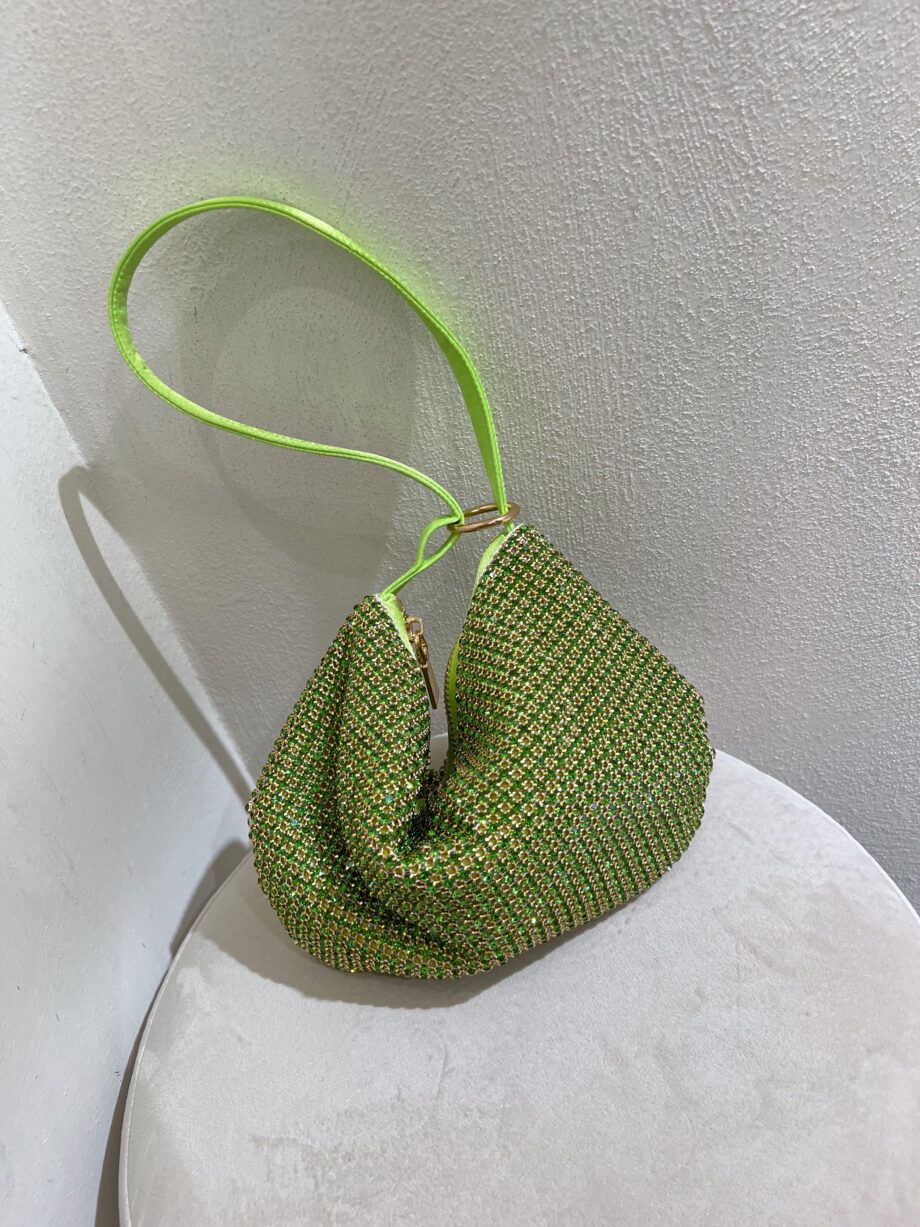 Shop Online Borsa Vela a sacchetto lime Twentyfourhaitch