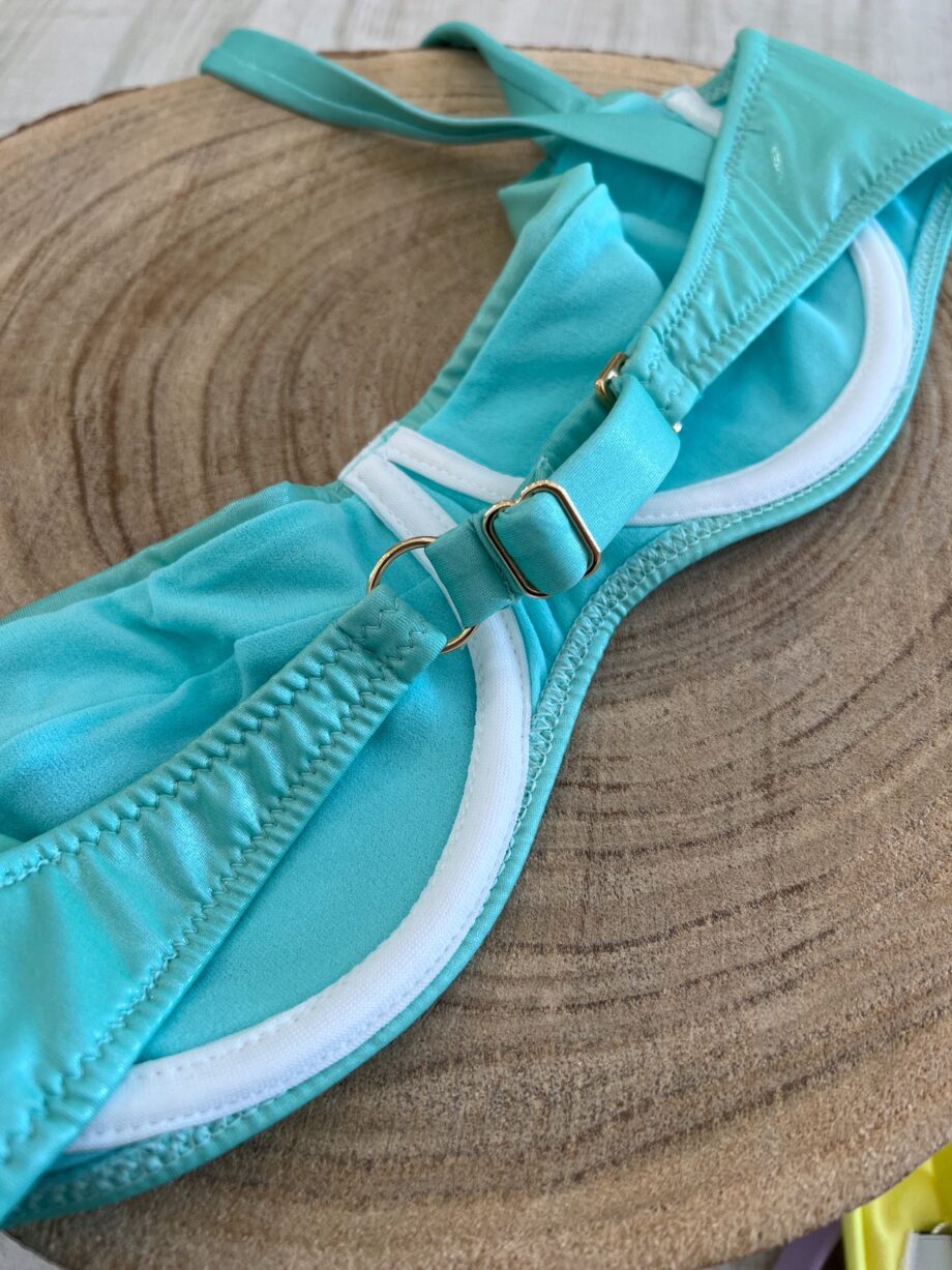 Shop Online Bikini Chiara acquamarina laminato Matinée