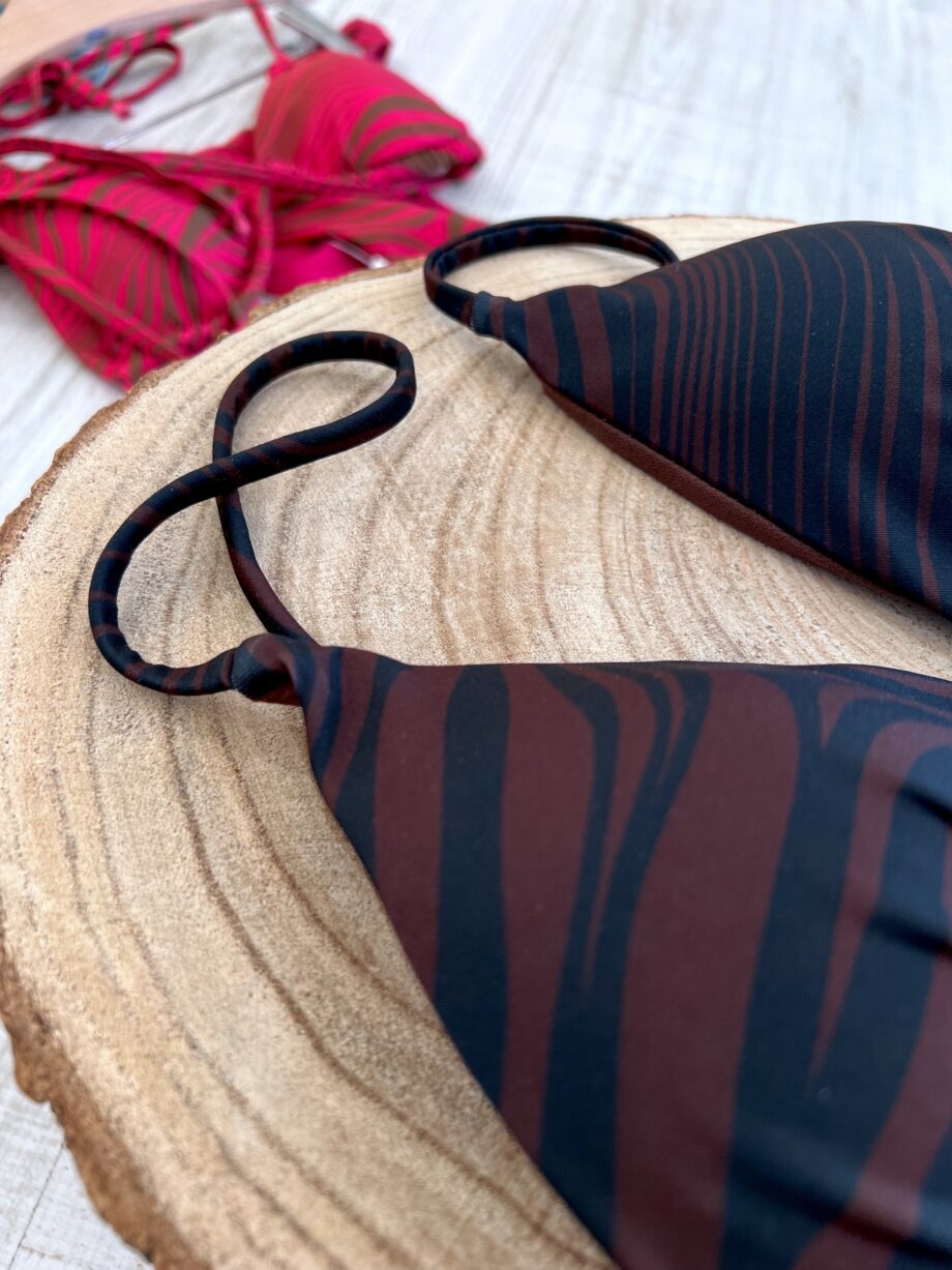 Shop Online Bikini Ambre nero zebrato Matinée