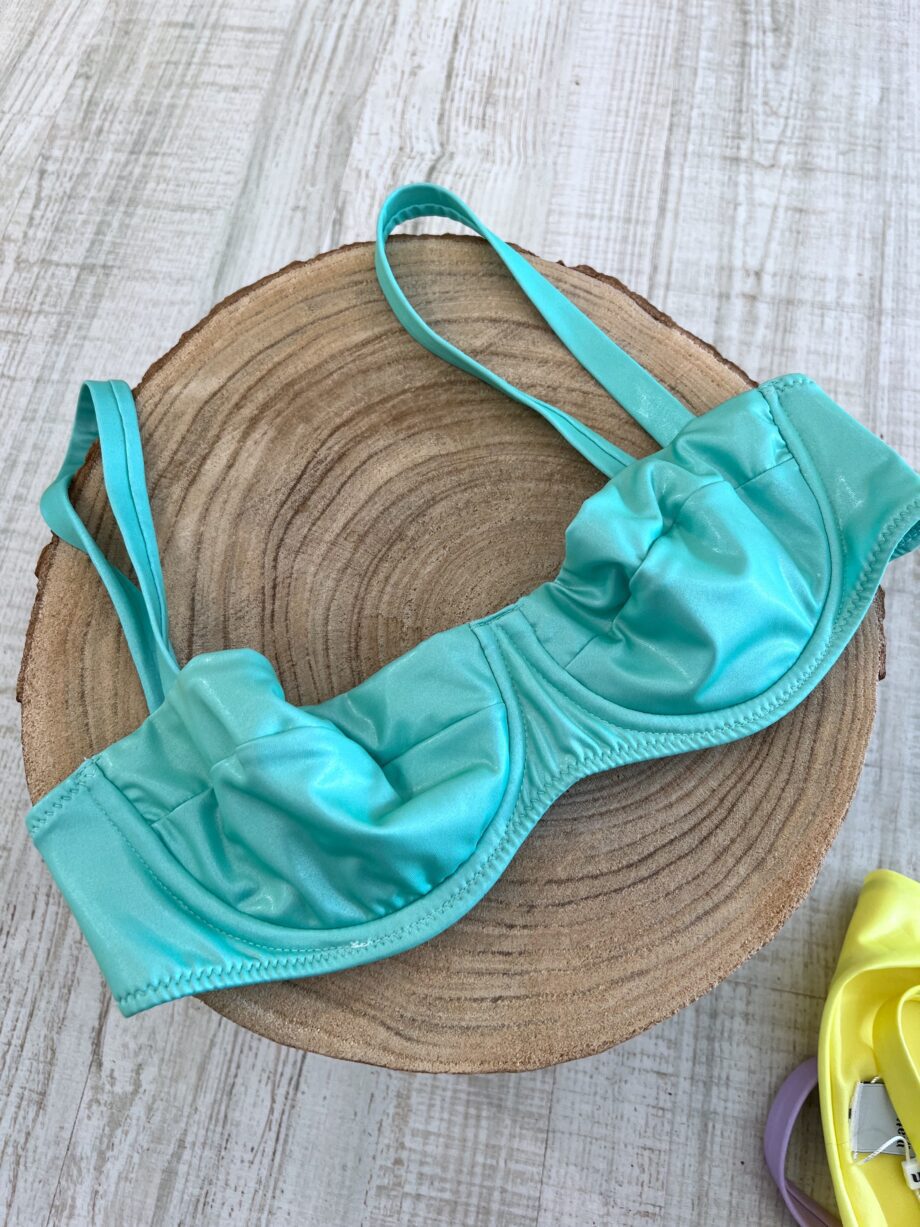 Shop Online Bikini Chiara acquamarina laminato Matinée