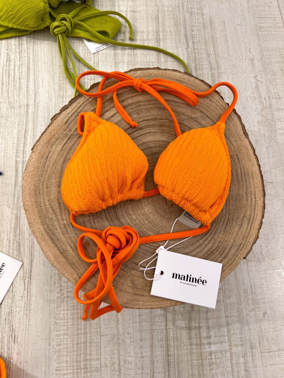 Shop Online Bikini triangolo Camille rainbow arancione Matinée
