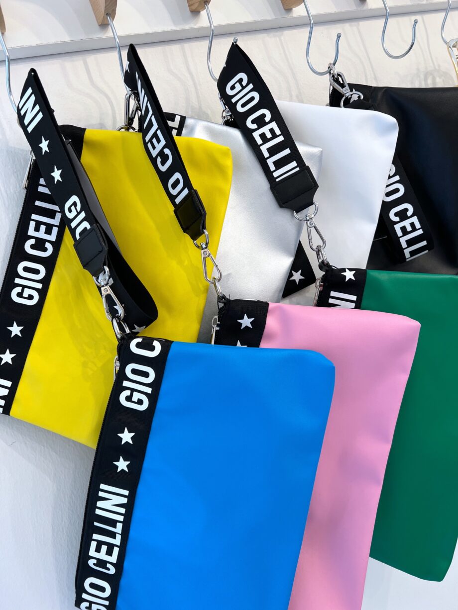 Shop Online Busta beach bag bianca Gio Cellini