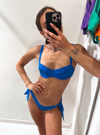 Shop Online Bikini slip Nadine rainbow bluette Matinée