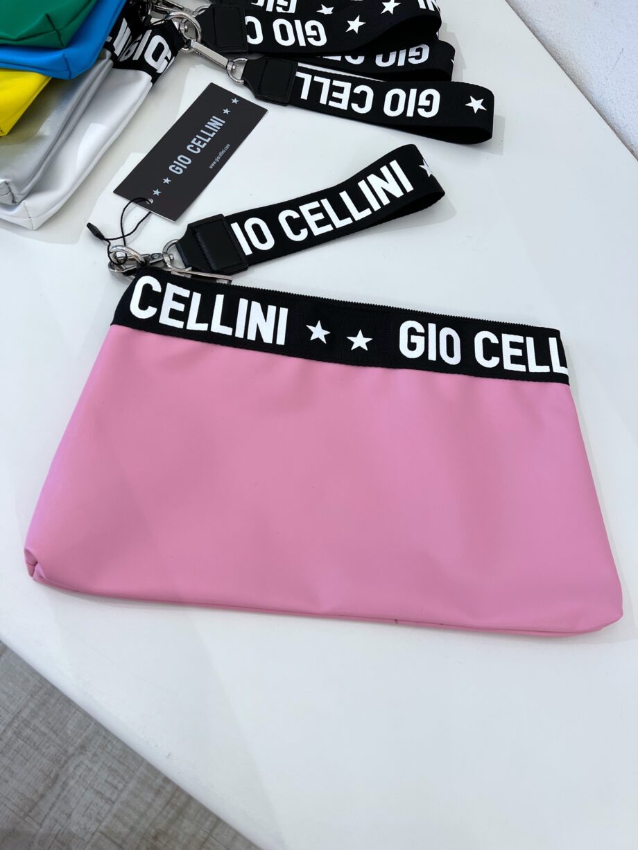 Shop Online Busta beach bag rosa Gio Cellini