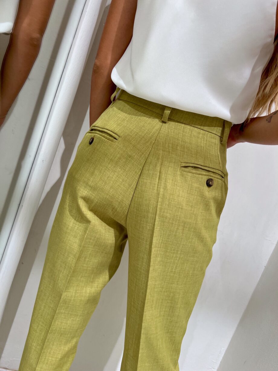 Shop Online Pantalone olio fiammato a sigaretta Vicolo