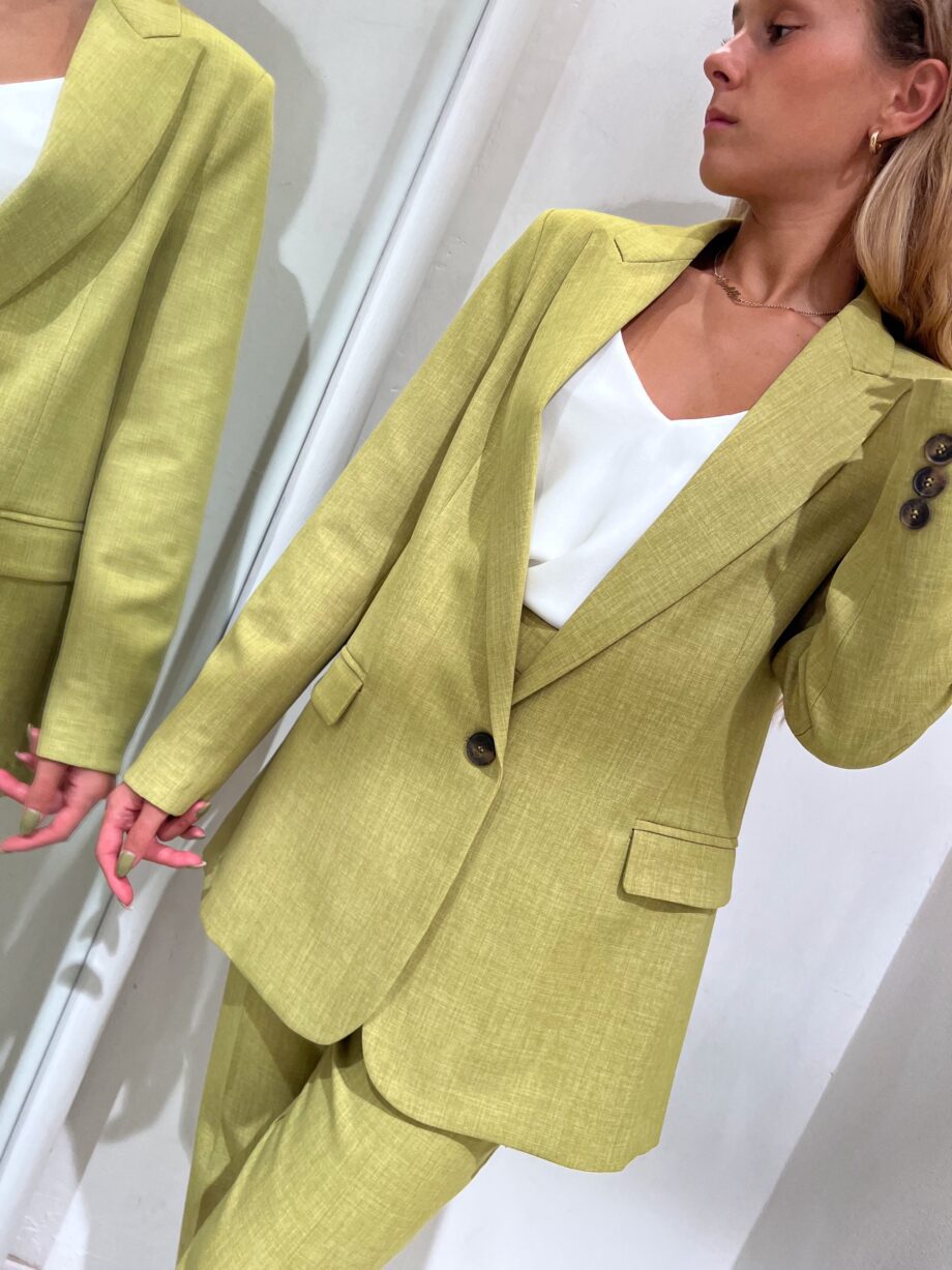 Shop Online Blazer un bottone olio fiammato Vicolo