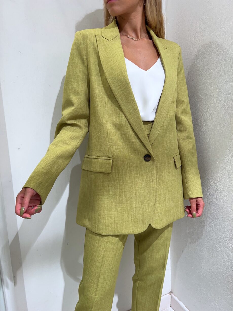 Shop Online Blazer un bottone olio fiammato Vicolo