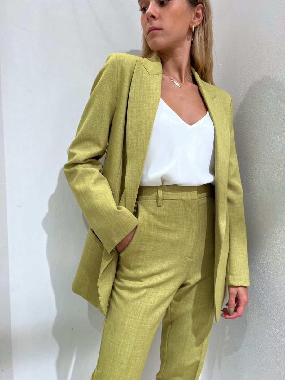 Shop Online Blazer un bottone olio fiammato Vicolo