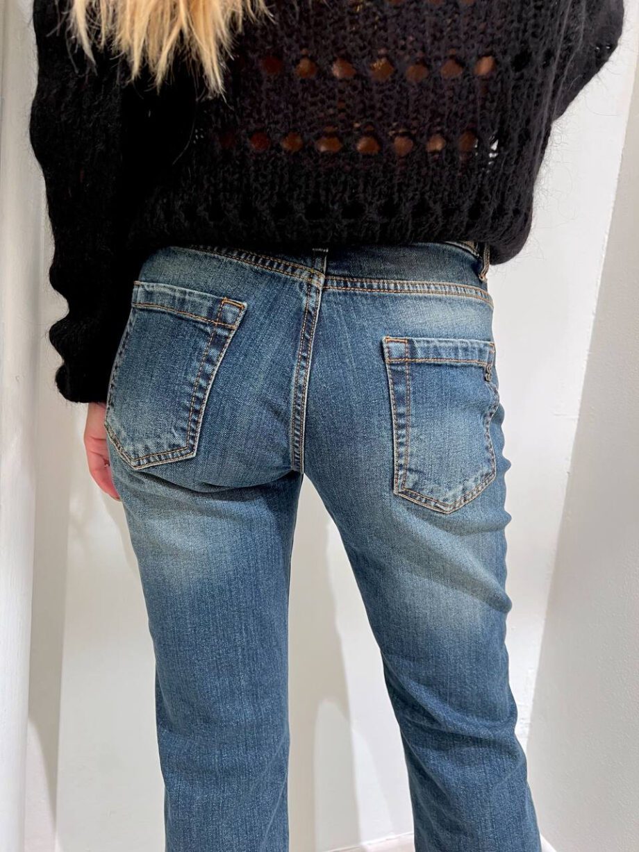 Shop Online Jeans scuro a zampetta sfrangiato Souvenir