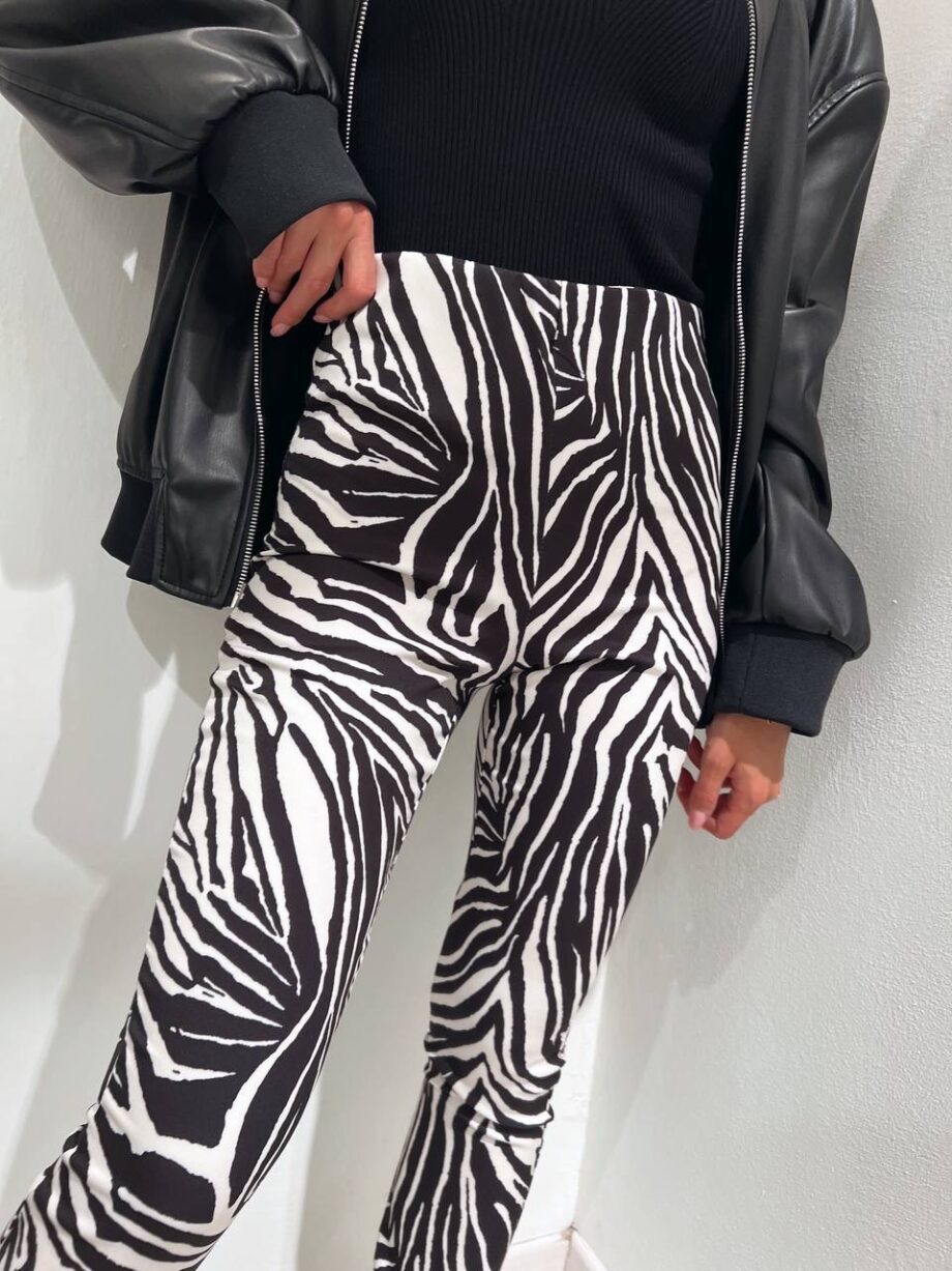 Shop Online Pantalone leggings zebrato Vicolo