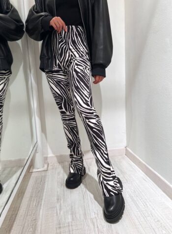 Shop Online Pantalone leggings zebrato Vicolo