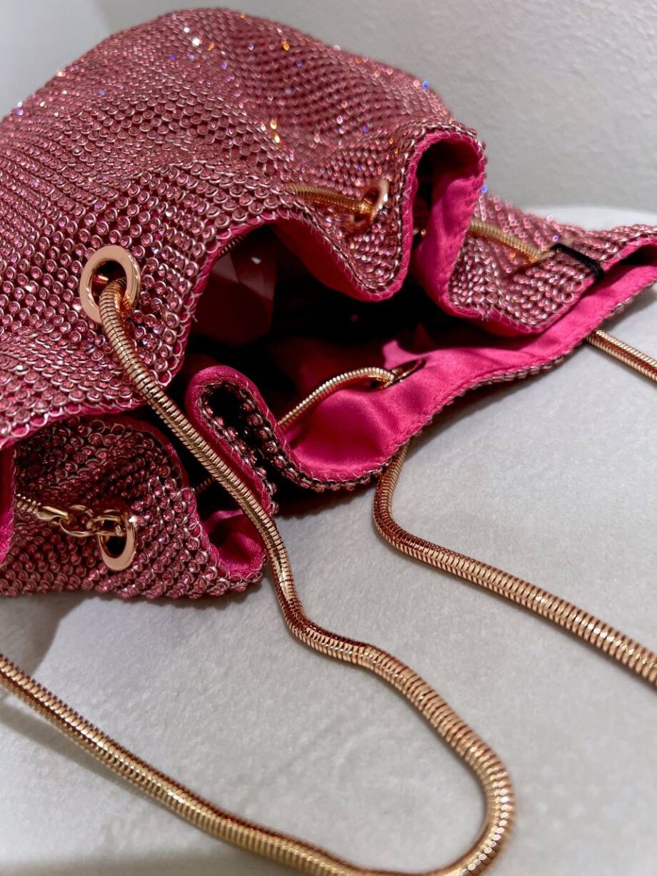 Shop Online Mini secchiello Beid in metallo rosa Twentyfourhaitch