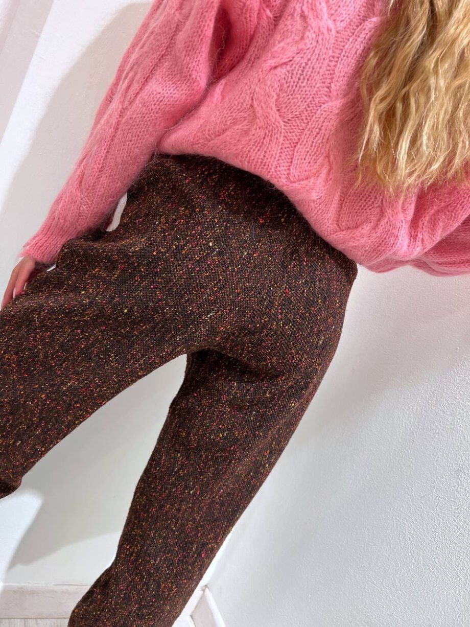 Shop Online Pantalone in tweed a sigaretta Kontatto