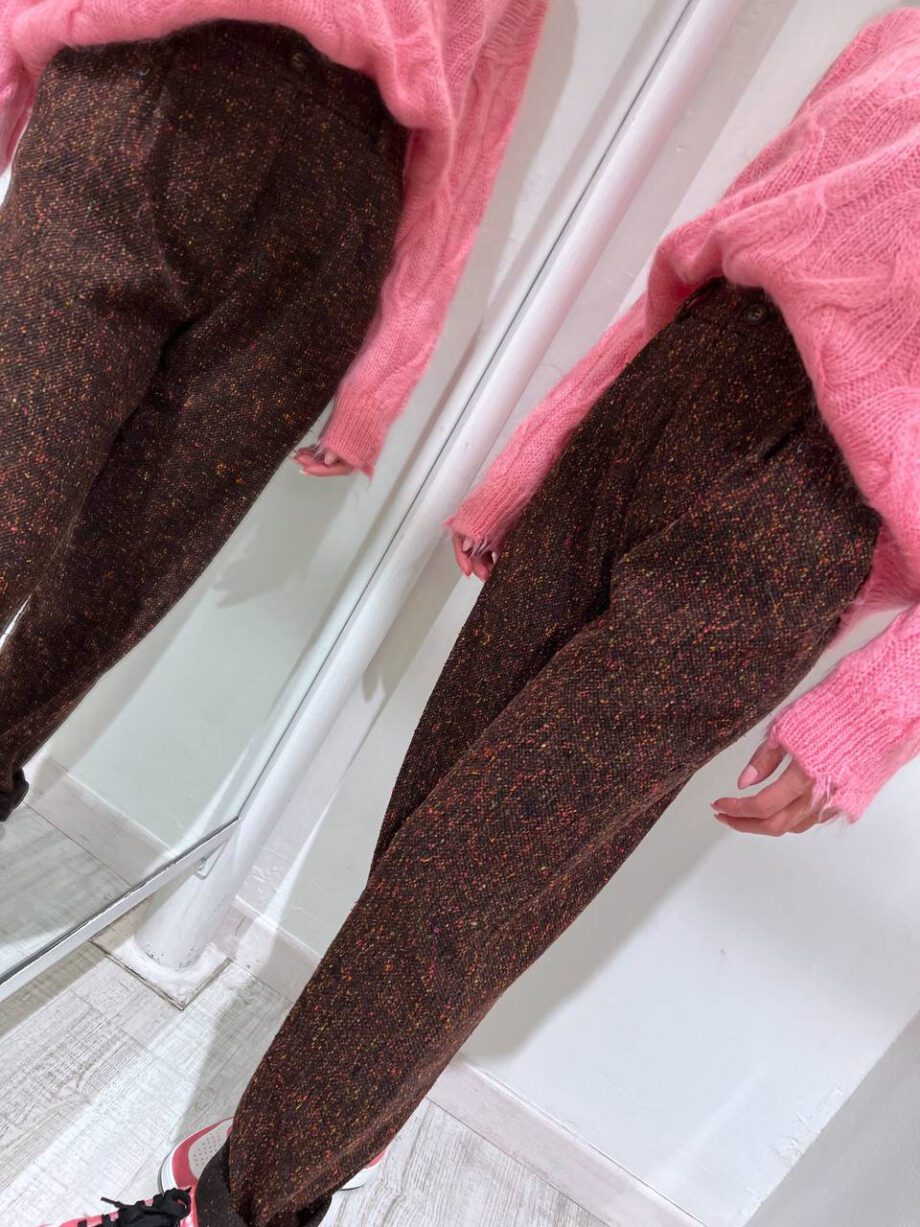 Shop Online Pantalone in tweed a sigaretta Kontatto