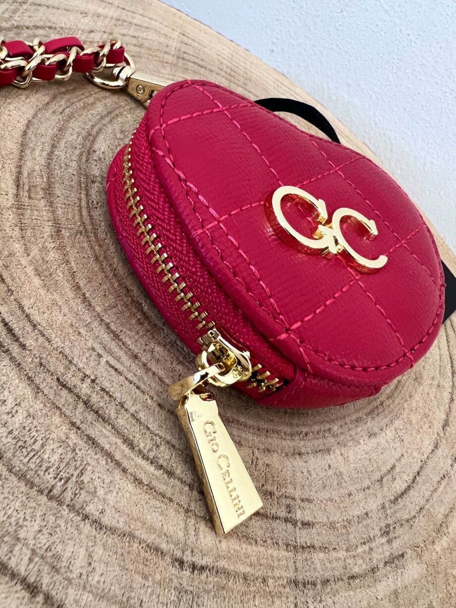 Shop Online Borsellino cuore fucsia Colors Gio Cellini