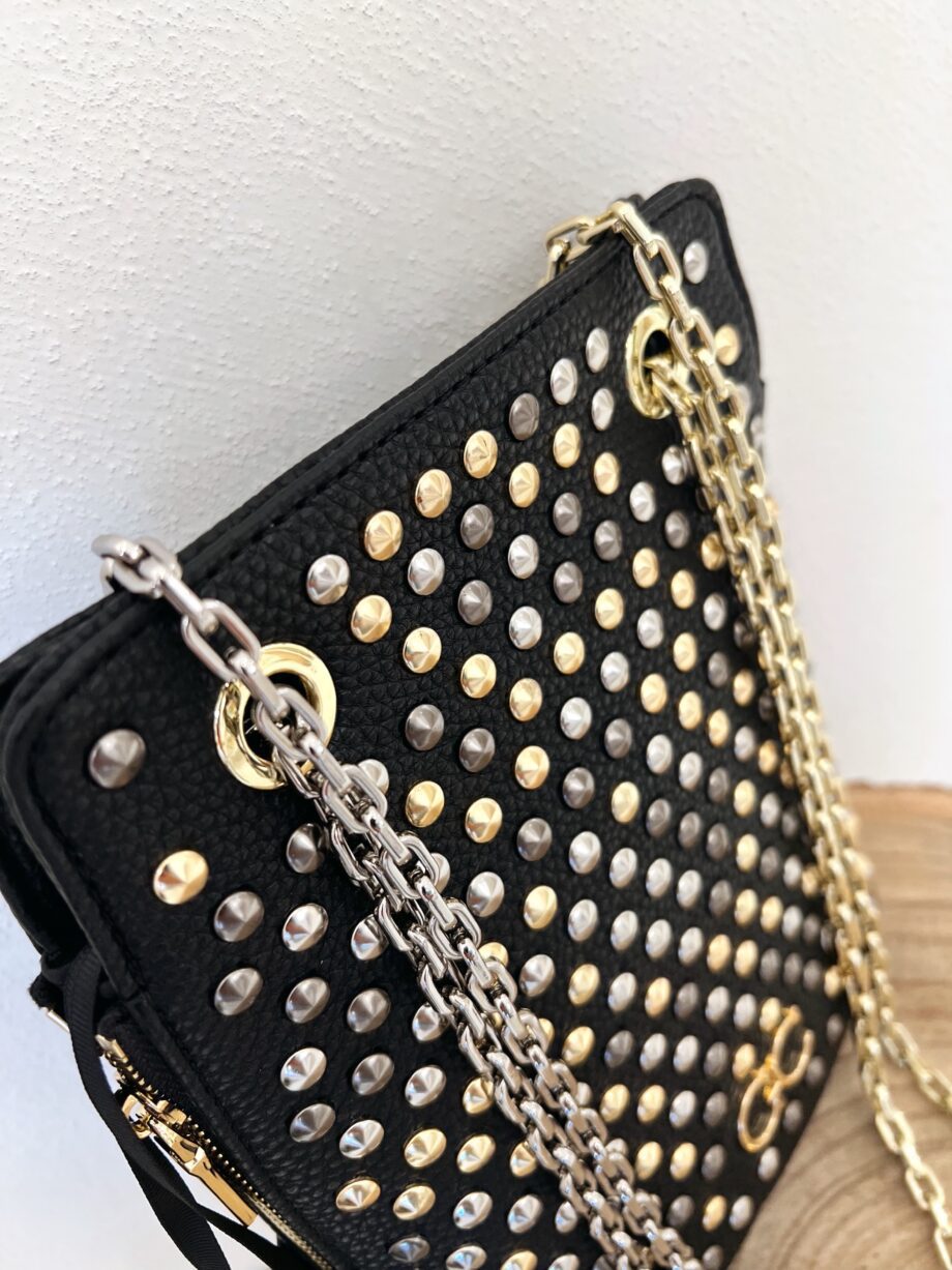 Shop Online Borsa nera Sienna all studs Gio Cellini