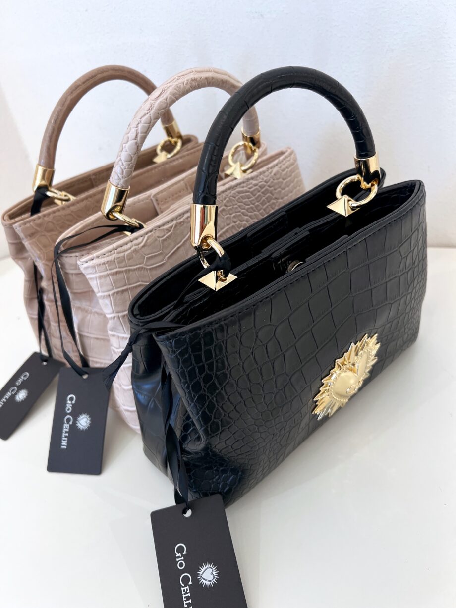 Shop Online Borsa mini Kim golden heart Gio Cellini