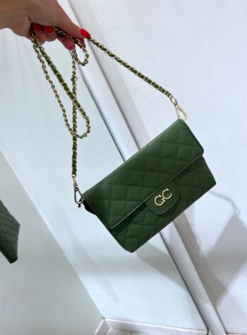 Pochette verde militare Emily Colors Gio Cellini