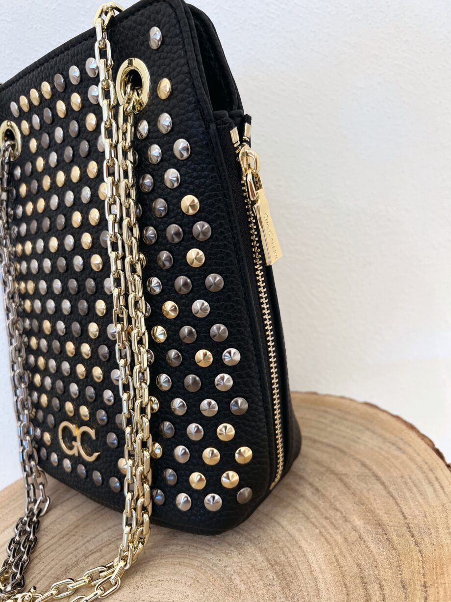 Shop Online Borsa nera Sienna all studs Gio Cellini