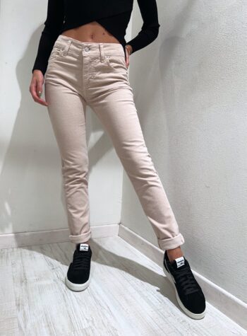 Shop Online Jeans skinny in velluto beige Have One