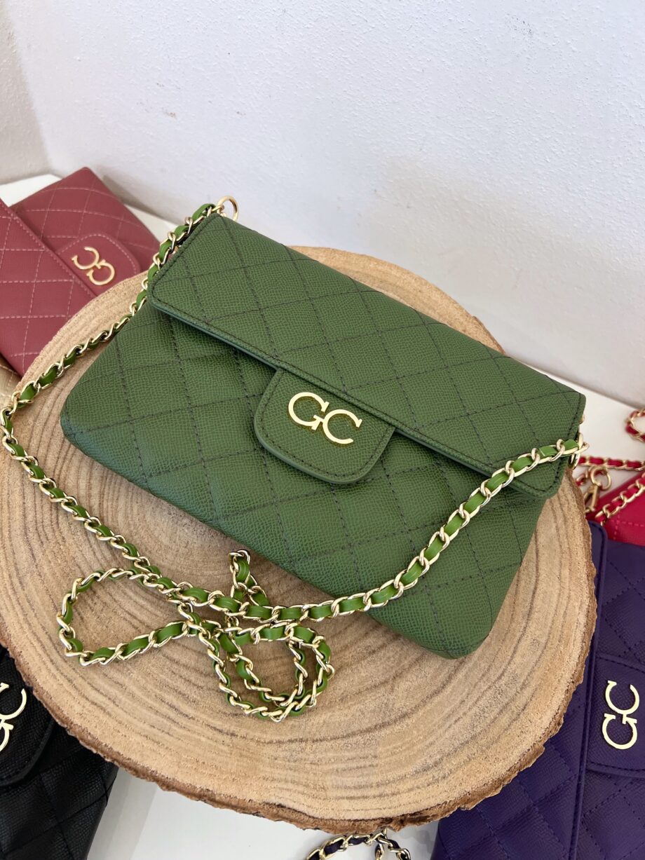 Shop Online Pochette verde militare Emily Colors Gio Cellini