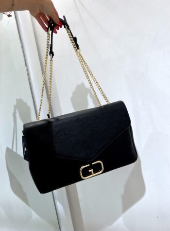 Shop Online Borsa nera Aida all studs Gio Cellini