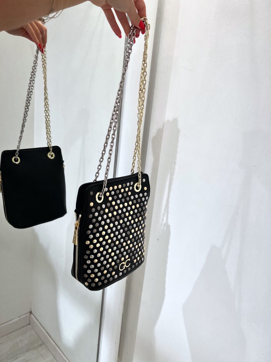 Shop Online Borsa nera Sienna all studs Gio Cellini