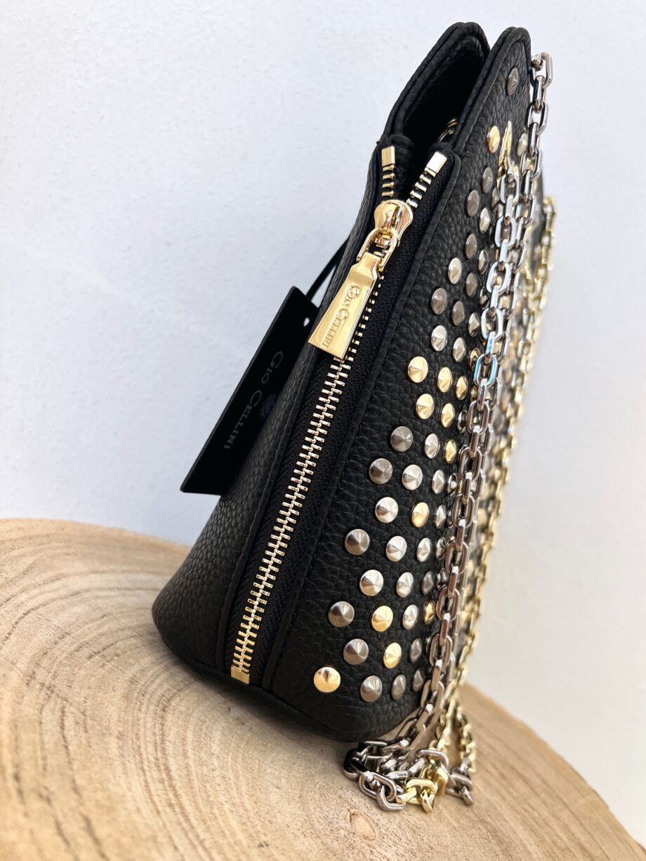 Shop Online Borsa nera Sienna all studs Gio Cellini