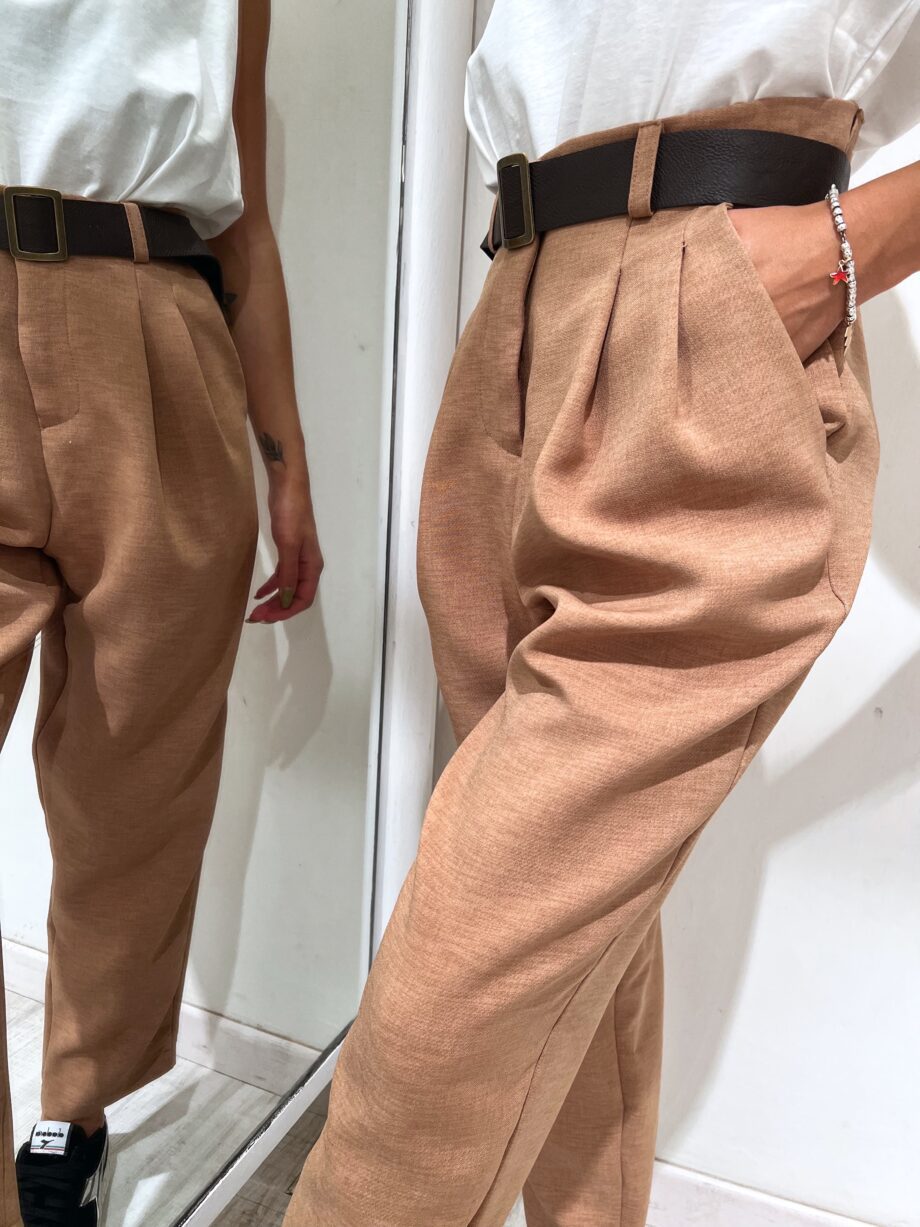 Shop Online Pantalone over beige melange Have One