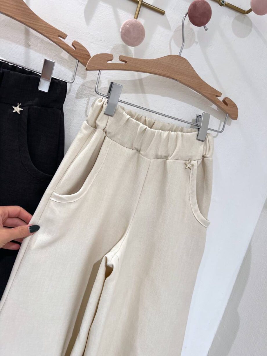 Shop Online Pantalone palazzo panna Souvenir Kids