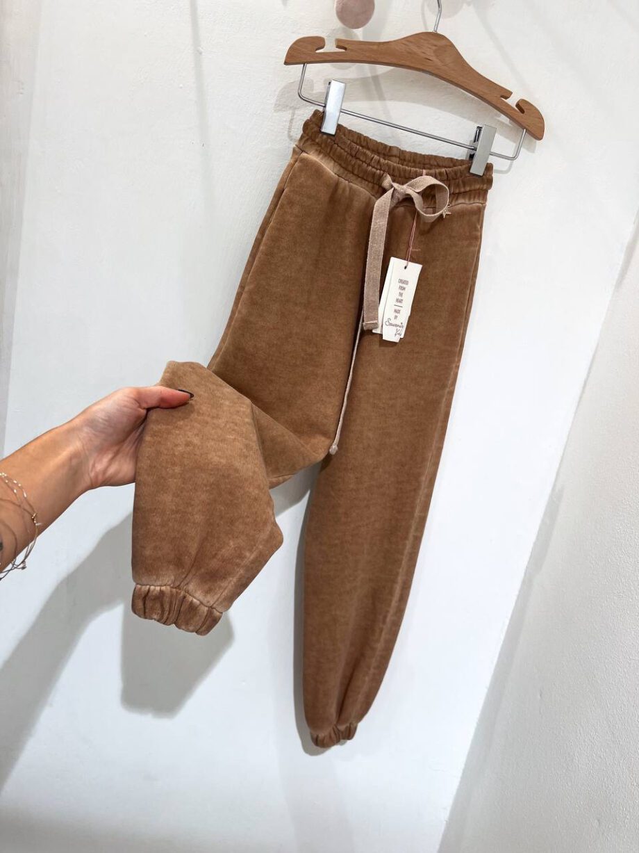 Shop Online Pantalone tuta beige sfumato Souvenir Kids